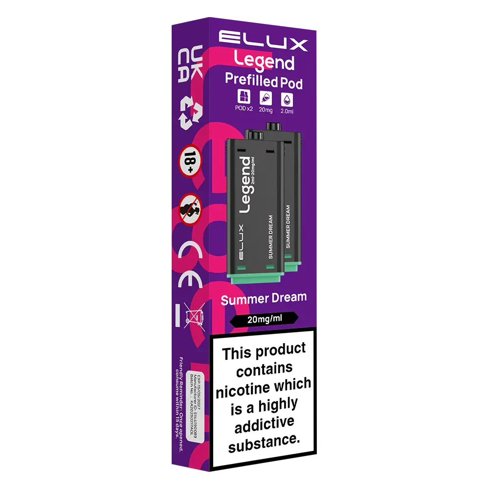 Elux Legend 1500 Prefilled Pods