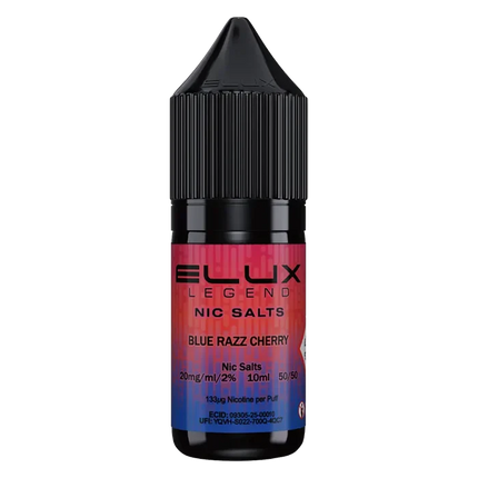 Blue Razz Cherry Elux Legend Nic Salt Vape Juice
