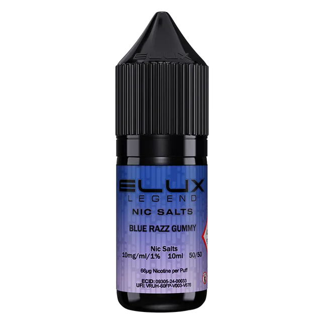 Blue Razz Gummy Elux Legend Nic Salt Vape Juice - Scent Vape