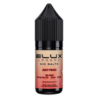 Juicy Peach Elux Legend Nic Salt Vape Juice