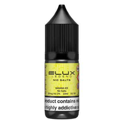 Banana Ice Elux Legend Nic Salt Vape Juice