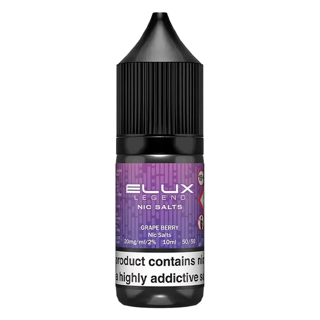 Grape Elux Legend Nic Salt Vape Juice