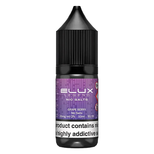 Grape Elux Legend Nic Salt Vape Juice