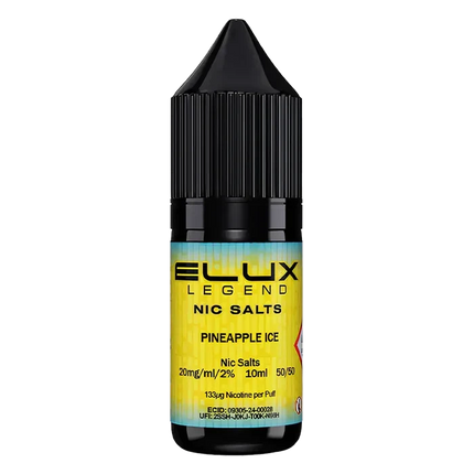 Pineapple Ice Elux Legend Nic Salt Vape Juice