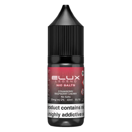 Strawberry Raspberry Cherry Elux Legend Nic Salt E-Liquid