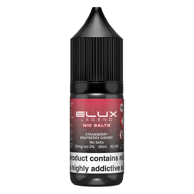 Strawberry Raspberry Cherry Elux Legend Nic Salt E-Liquid