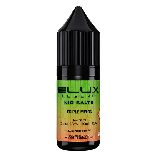 Triple Melon Elux Legend Nic Salt E-Liquid