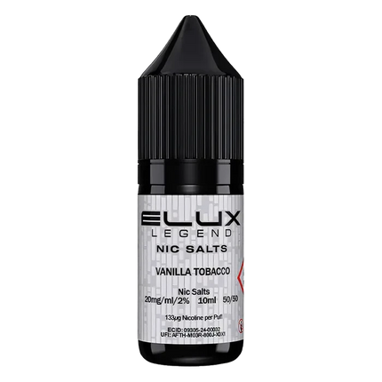 Vanilla Tobacco Elux Legend Nic Salt E-Liquid