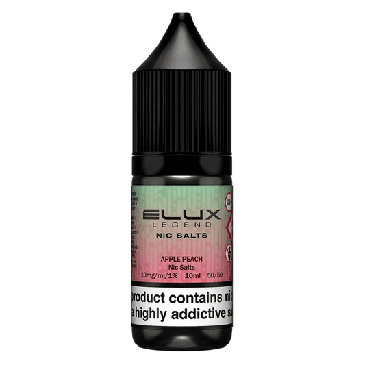 Apple Peach Elux Legend Nic Salt Vape Juice