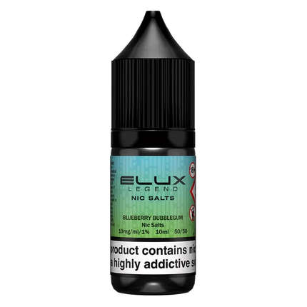 Blueberry Bubblegum Elux Legend Nic Salt Vape Juice