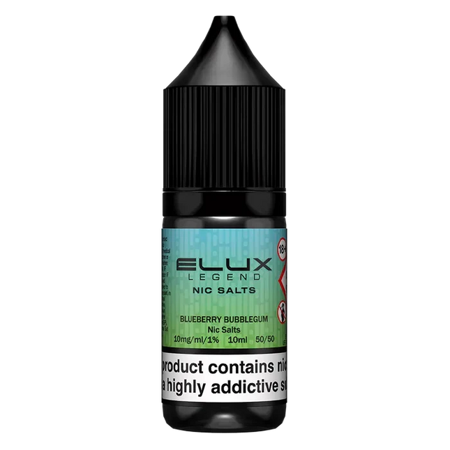 Blueberry Bubblegum Elux Legend Nic Salt Vape Juice
