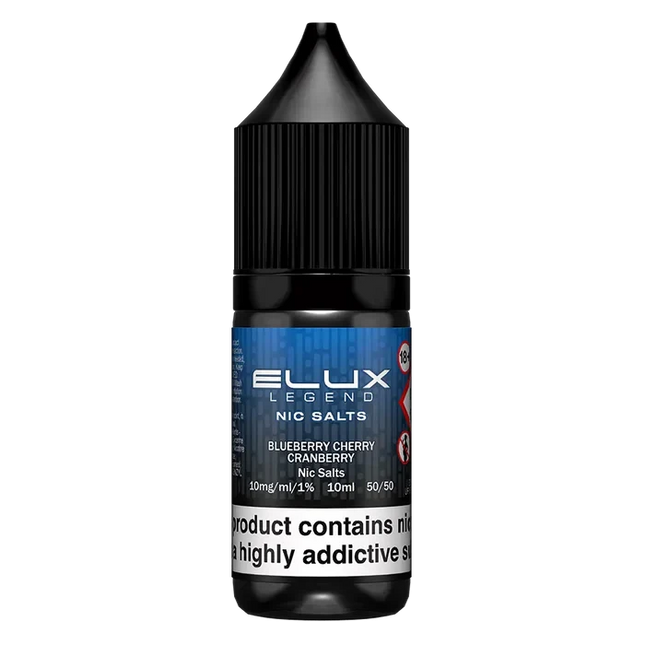 Blueberry Cherry Cranberry Elux Legend Nic Salts E-Liquid