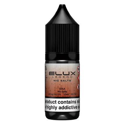 Cola Elux Legend Nic Salt Vape Juice