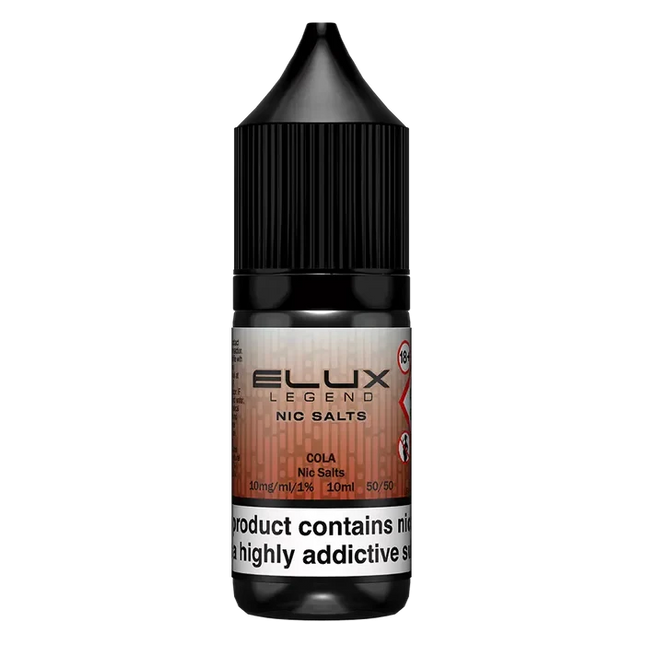 Cola Elux Legend Nic Salt Vape Juice