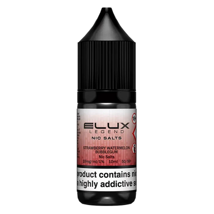 Strawberry Watermelon Bubblegum Elux Legend Nic Salt E-Liquid