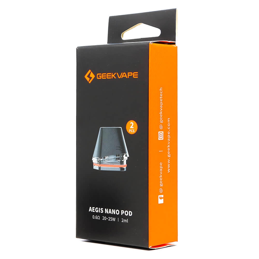 GeekVape Aegis Nano Refillable Pods - Pack of 2