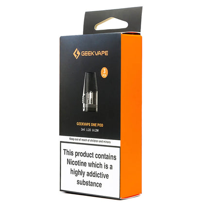 GeekVape One Pod Refillable Pods - Pack of 3 - Scent Vape