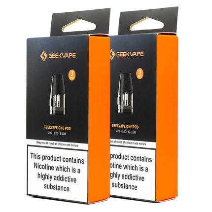 GeekVape One Pod Refillable Pods - Pack of 3 - Scent Vape