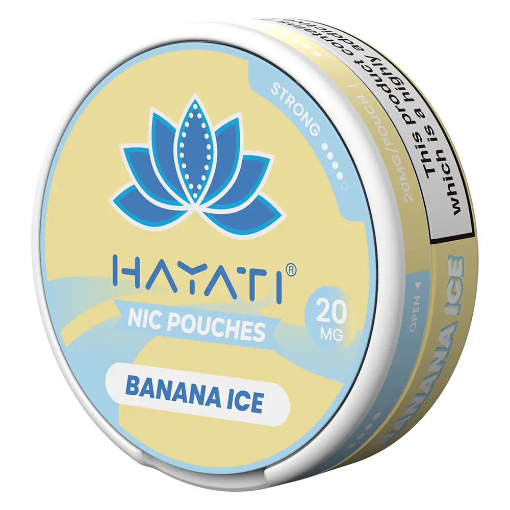 Hayati Banana Ice Nicotine Pouches