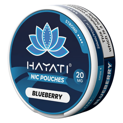 Hayati Blueberry Nicotine Pouches - Scent Vape