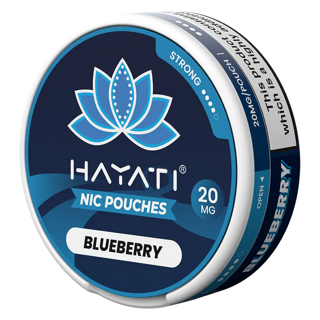 Hayati Blueberry Nicotine Pouches - Scent Vape