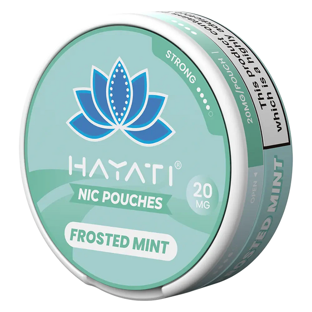 Hayati Frosted Mint Nicotine Pouches - Scent Vape