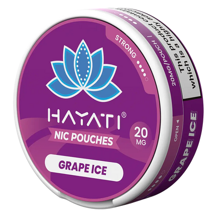 Hayati Grape Ice Nicotine Pouches - Scent Vape