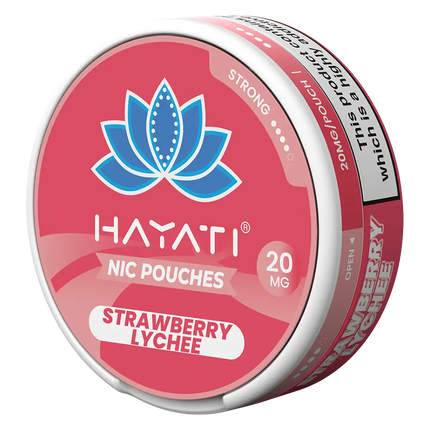Hayati Strawberry Lychee Nicotine Pouches - Scent Vape