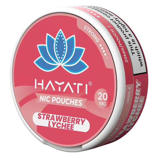 Hayati Strawberry Lychee Nicotine Pouches - Scent Vape
