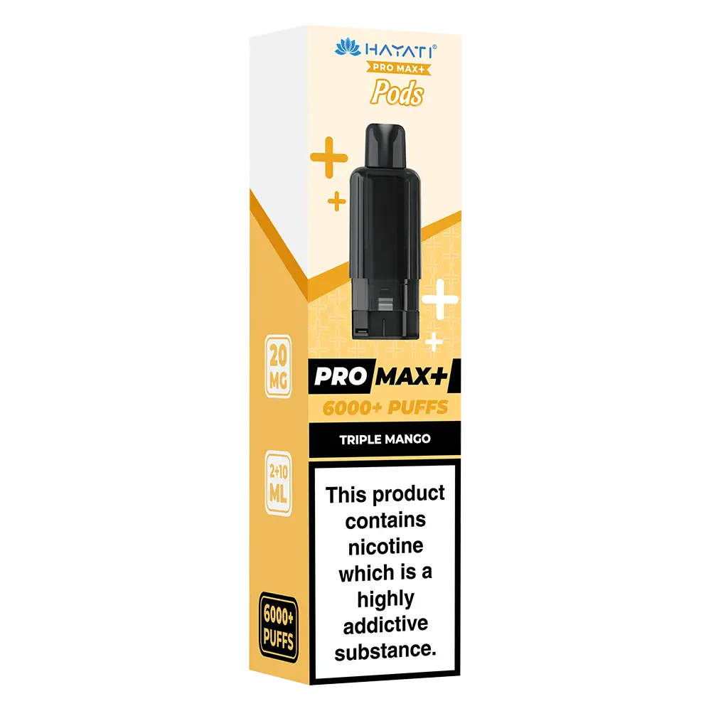 Hayati Pro Max 6000+ Prefilled Pods