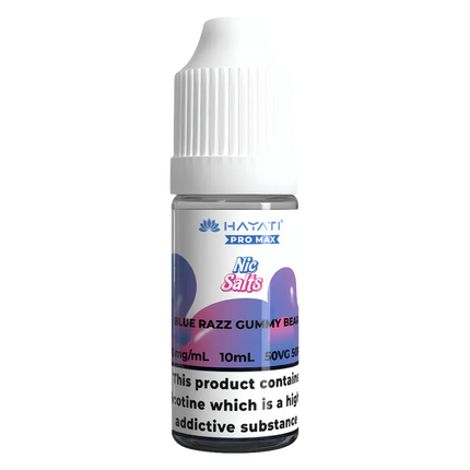 Hayati Pro Max Blue Razz Gummy Bear Nic Salt Vape Juice - Scent Vape