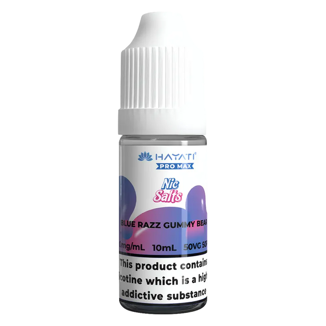 Hayati Pro Max Blue Razz Gummy Bear Nic Salt Vape Juice - Scent Vape