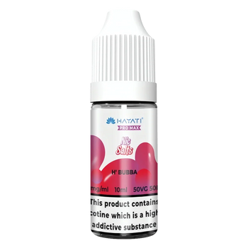 H' Bubba Hayati Pro Max Nic Salt 10ml bottle