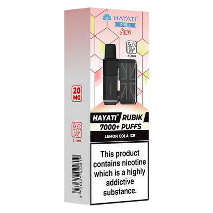 Hayati Rubik 7000 Prefilled Pods - Scent Vape