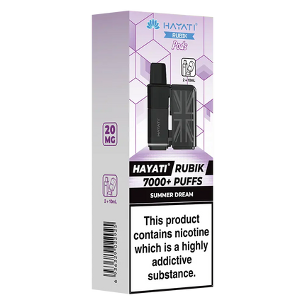 Hayati Rubik 7000 Prefilled Pods - Scent Vape