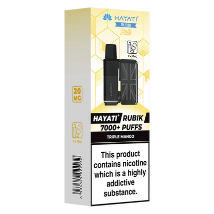Hayati Rubik 7000 Prefilled Pods - Scent Vape