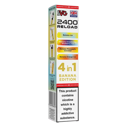 IVG 2400 4in1 Multi Flavour Edition Prefilled Pods - Scent Vape