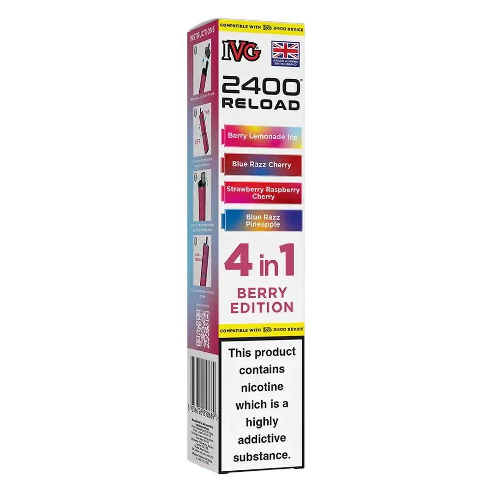 IVG 2400 4in1 Multi Flavour Edition Prefilled Pods