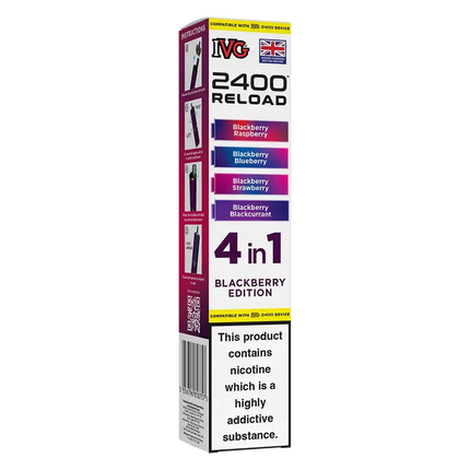 IVG 2400 4in1 Multi Flavour Edition Prefilled Pods - Scent Vape