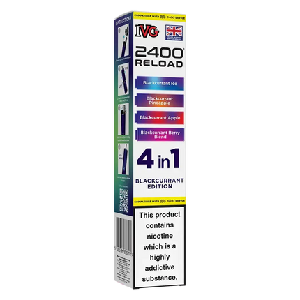 IVG 2400 4in1 Multi Flavour Edition Prefilled Pods - Scent Vape