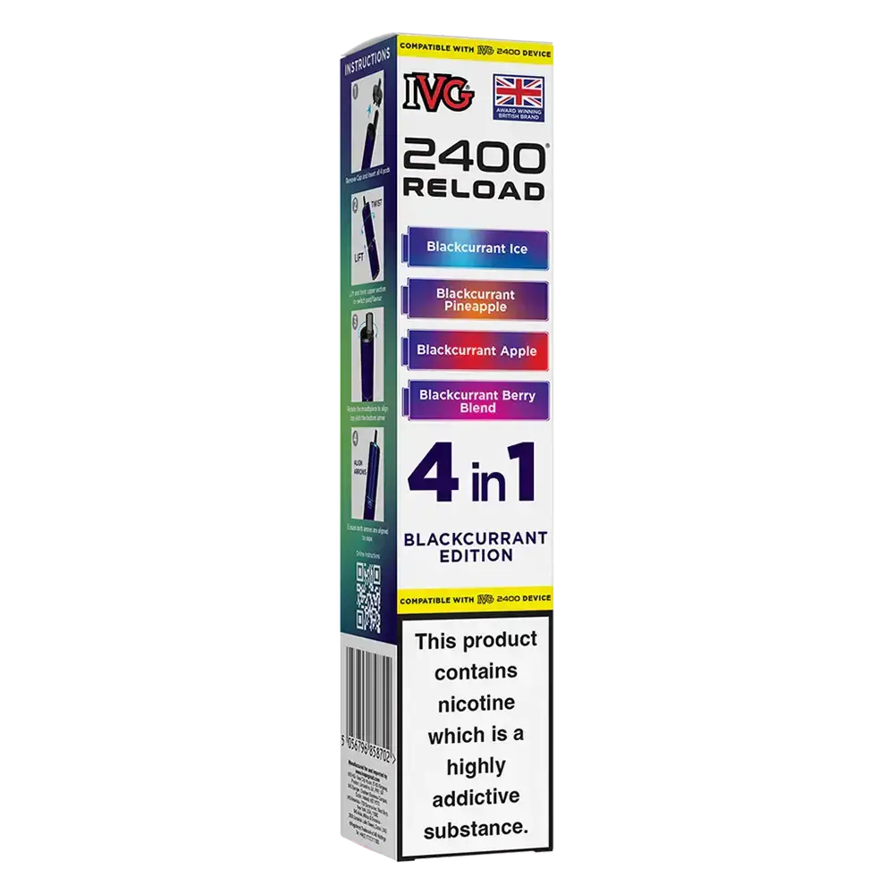 IVG 2400 4in1 Multi Flavour Edition Prefilled Pods