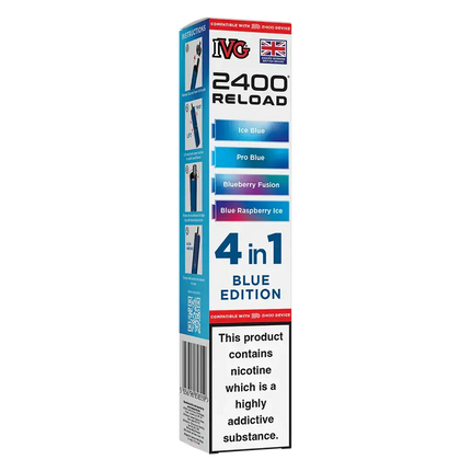 IVG 2400 4in1 Multi Flavour Edition Prefilled Pods - Scent Vape