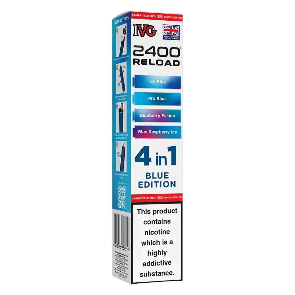 IVG 2400 4in1 Multi Flavour Edition Prefilled Pods