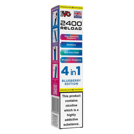 IVG 2400 4in1 Multi Flavour Edition Prefilled Pods - Scent Vape