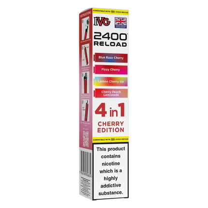 IVG 2400 4in1 Multi Flavour Edition Prefilled Pods - Scent Vape
