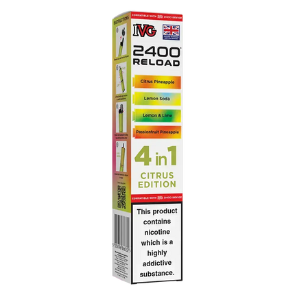 IVG 2400 4in1 Multi Flavour Edition Prefilled Pods - Scent Vape