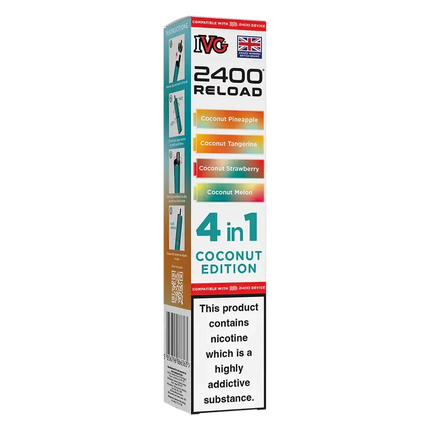 IVG 2400 4in1 Multi Flavour Edition Prefilled Pods - Scent Vape