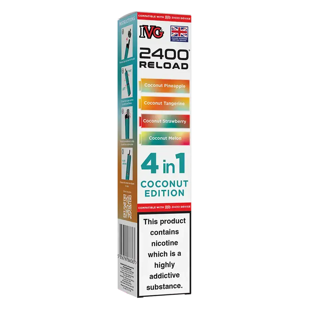 IVG 2400 4in1 Multi Flavour Edition Prefilled Pods