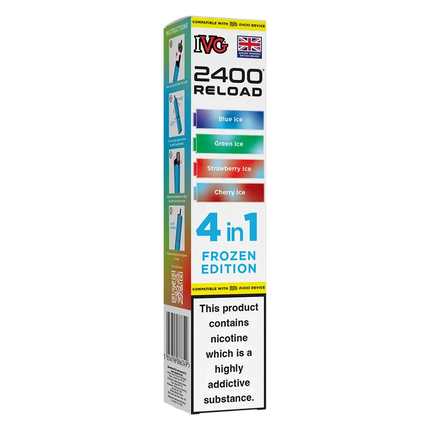 IVG 2400 4in1 Multi Flavour Edition Prefilled Pods - Scent Vape