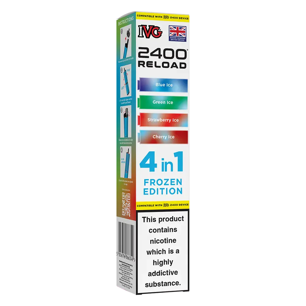 IVG 2400 4in1 Multi Flavour Edition Prefilled Pods